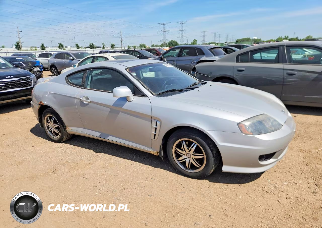 2006 Hyundai Tiburon Gt VIN:KMHHN65F06U201981 - 4
