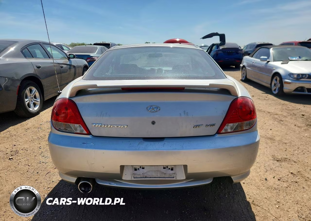 2006 Hyundai Tiburon Gt VIN:KMHHN65F06U201981 - 6
