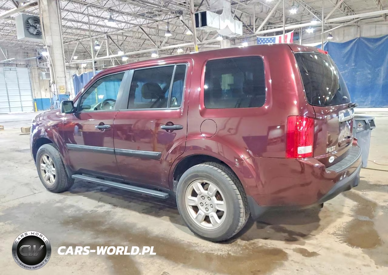 2015 Honda Pilot Lx VIN:5FNYF4H27FB003390 - 2