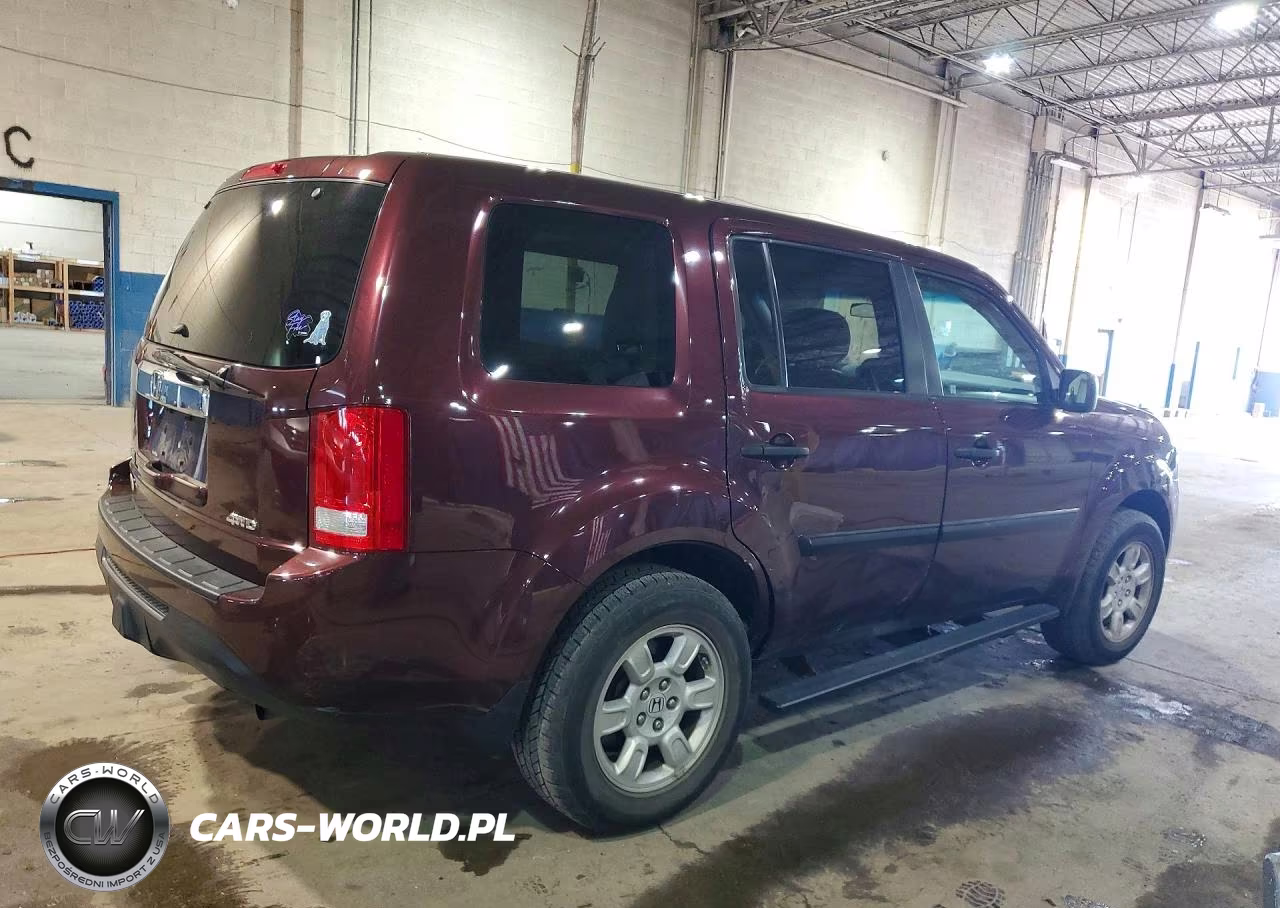 2015 Honda Pilot Lx VIN:5FNYF4H27FB003390 - 3
