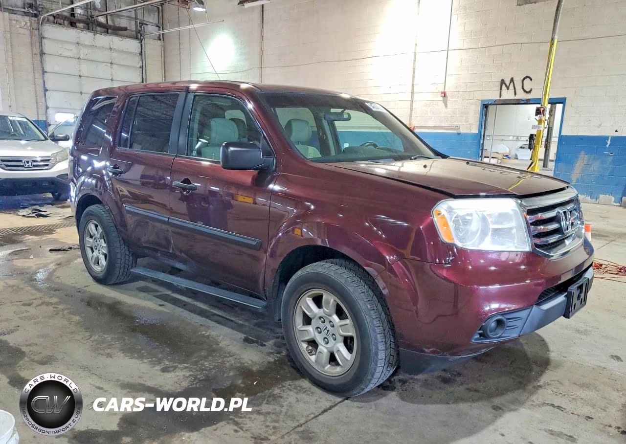 2015 Honda Pilot Lx VIN:5FNYF4H27FB003390 - 4