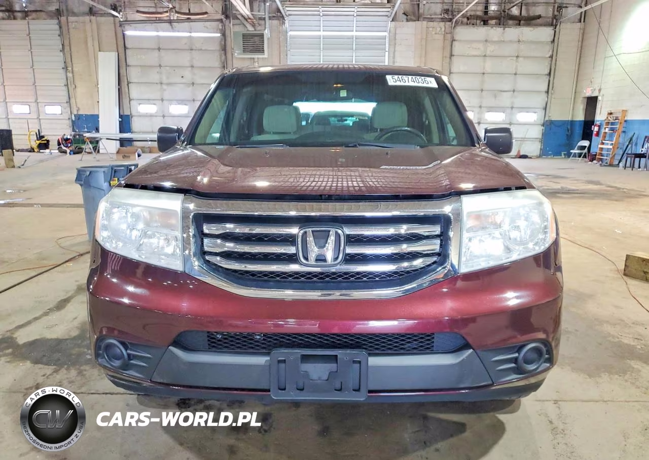 2015 Honda Pilot Lx VIN:5FNYF4H27FB003390 - 5