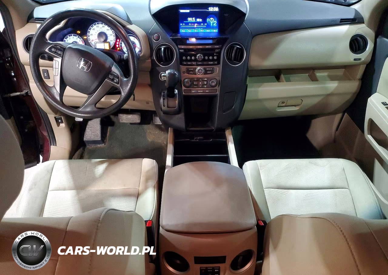 2015 Honda Pilot Lx VIN:5FNYF4H27FB003390 - 8