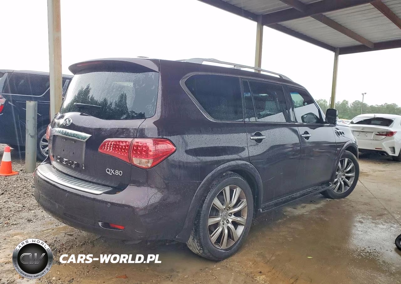 2014 Infiniti Qx80 Base VIN:JN8AZ2NC0E9352589 - 3