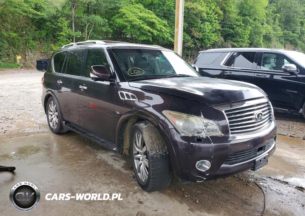 2014 Infiniti Qx80 Base VIN:JN8AZ2NC0E9352589 - 4