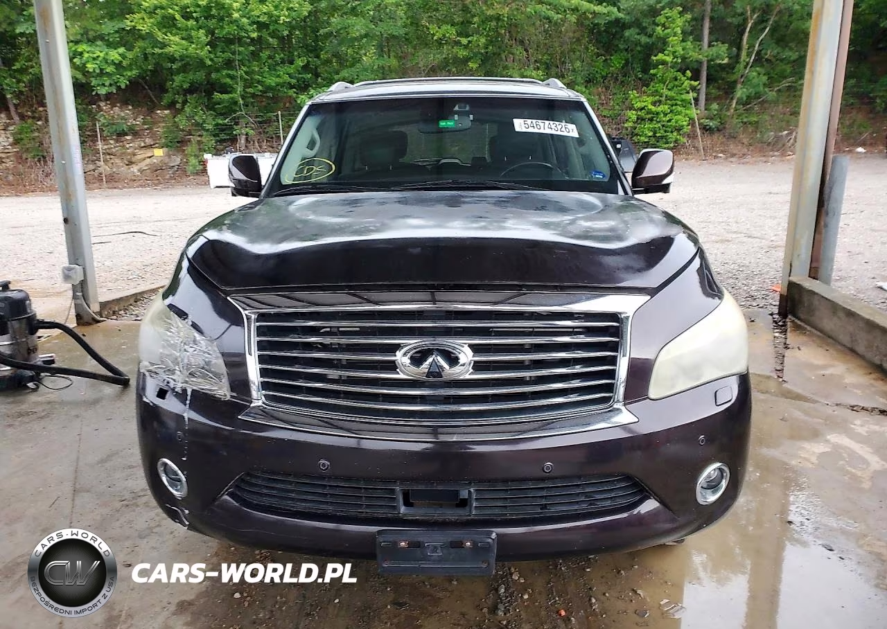 2014 Infiniti Qx80 Base VIN:JN8AZ2NC0E9352589 - 5
