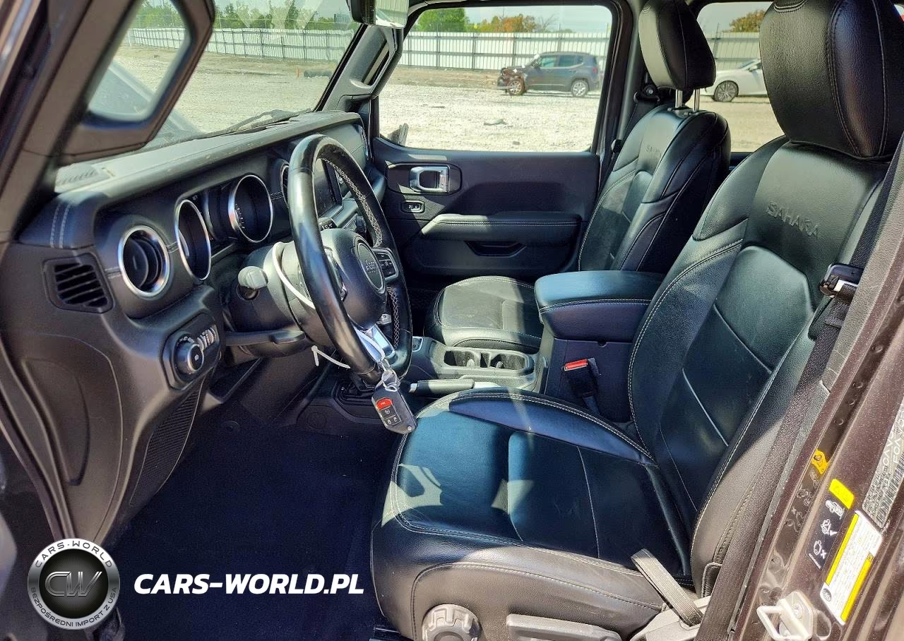 2021 Jeep Wrangler Unlimited Sahara VIN:1C4HJXEN2MW743355 - 7