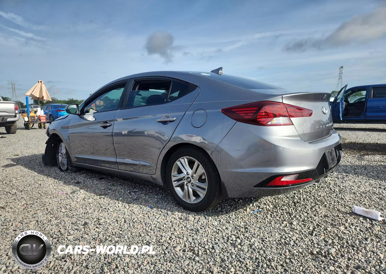 2019 Hyundai Elantra Sel VIN:KMHD84LFXKU872646 - 2