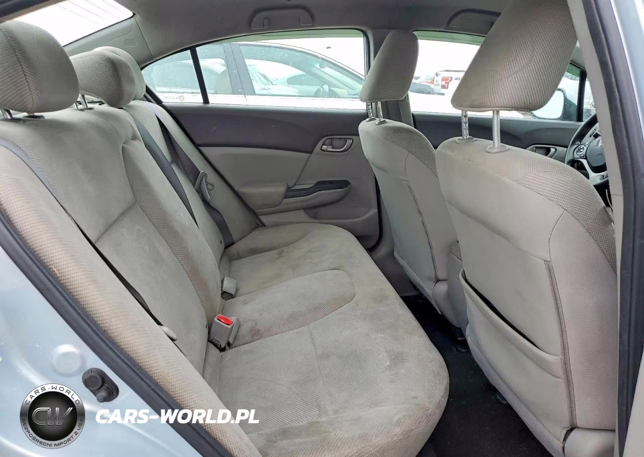 2012 Honda Civic Lx VIN:19XFB2F55CE007427 - 10