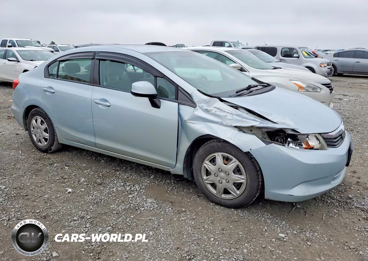 2012 Honda Civic Lx VIN:19XFB2F55CE007427 - 4