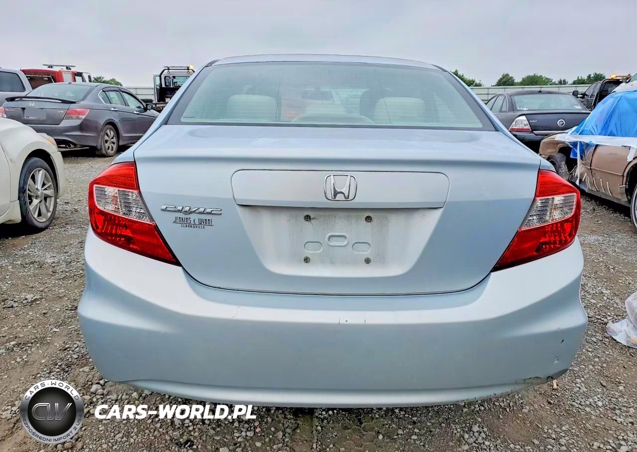 2012 Honda Civic Lx VIN:19XFB2F55CE007427 - 6