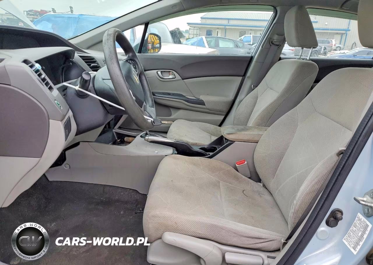 2012 Honda Civic Lx VIN:19XFB2F55CE007427 - 7