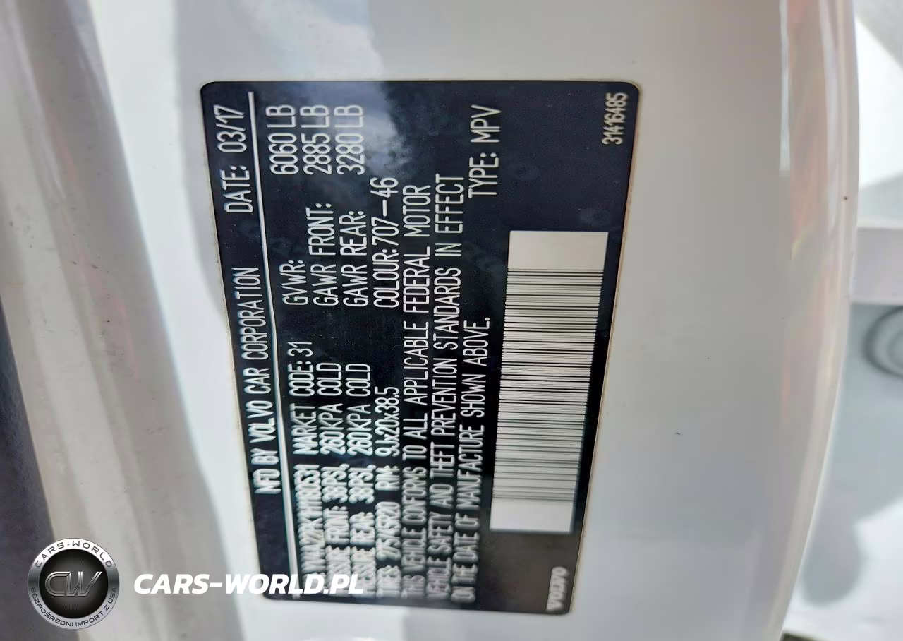 2017 Volvo Xc90 T6 VIN:YV4A22PK1H1180531 - 13