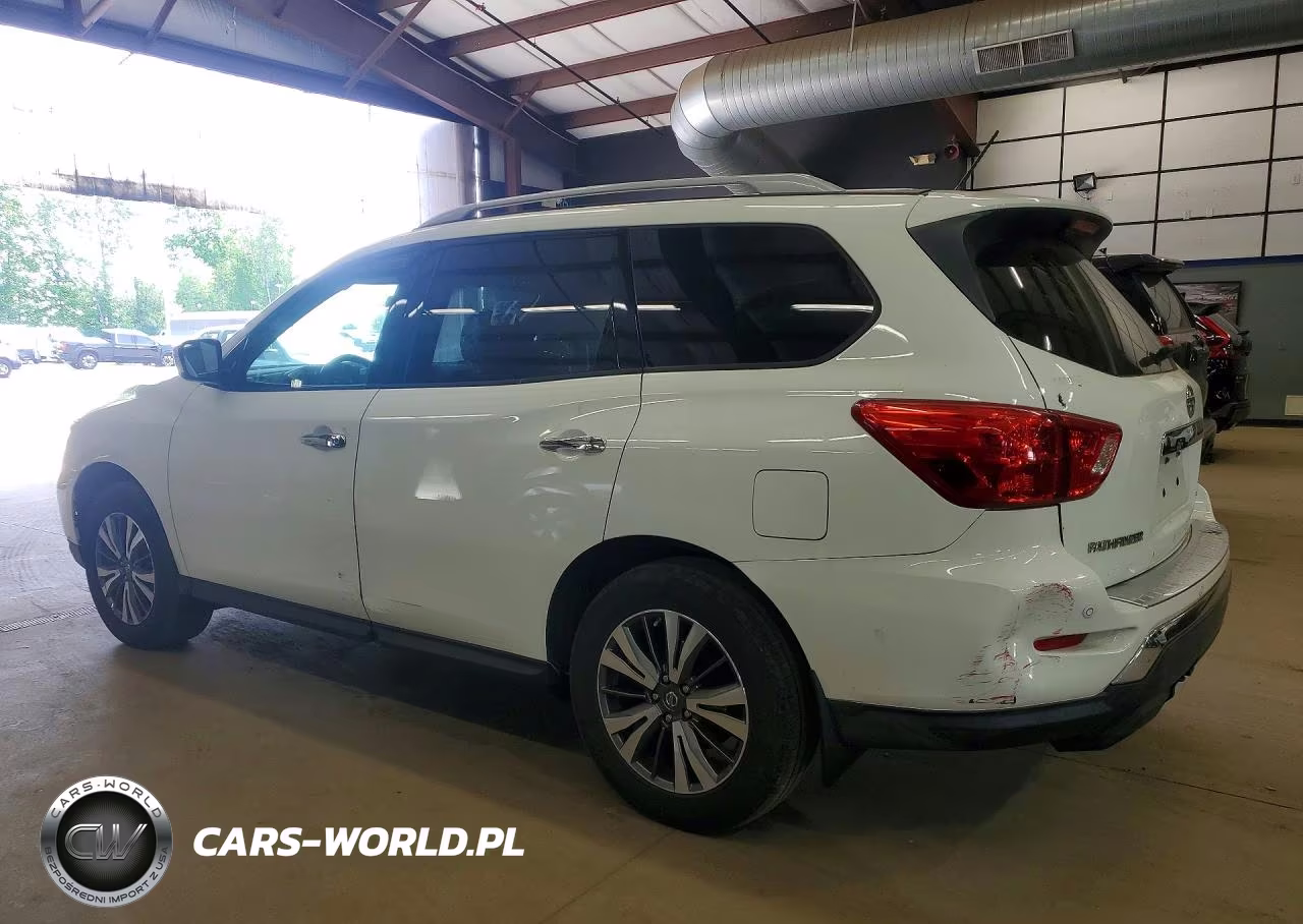 2017 Nissan Pathfinder Sv VIN:5N1DR2MM7HC607860 - 2