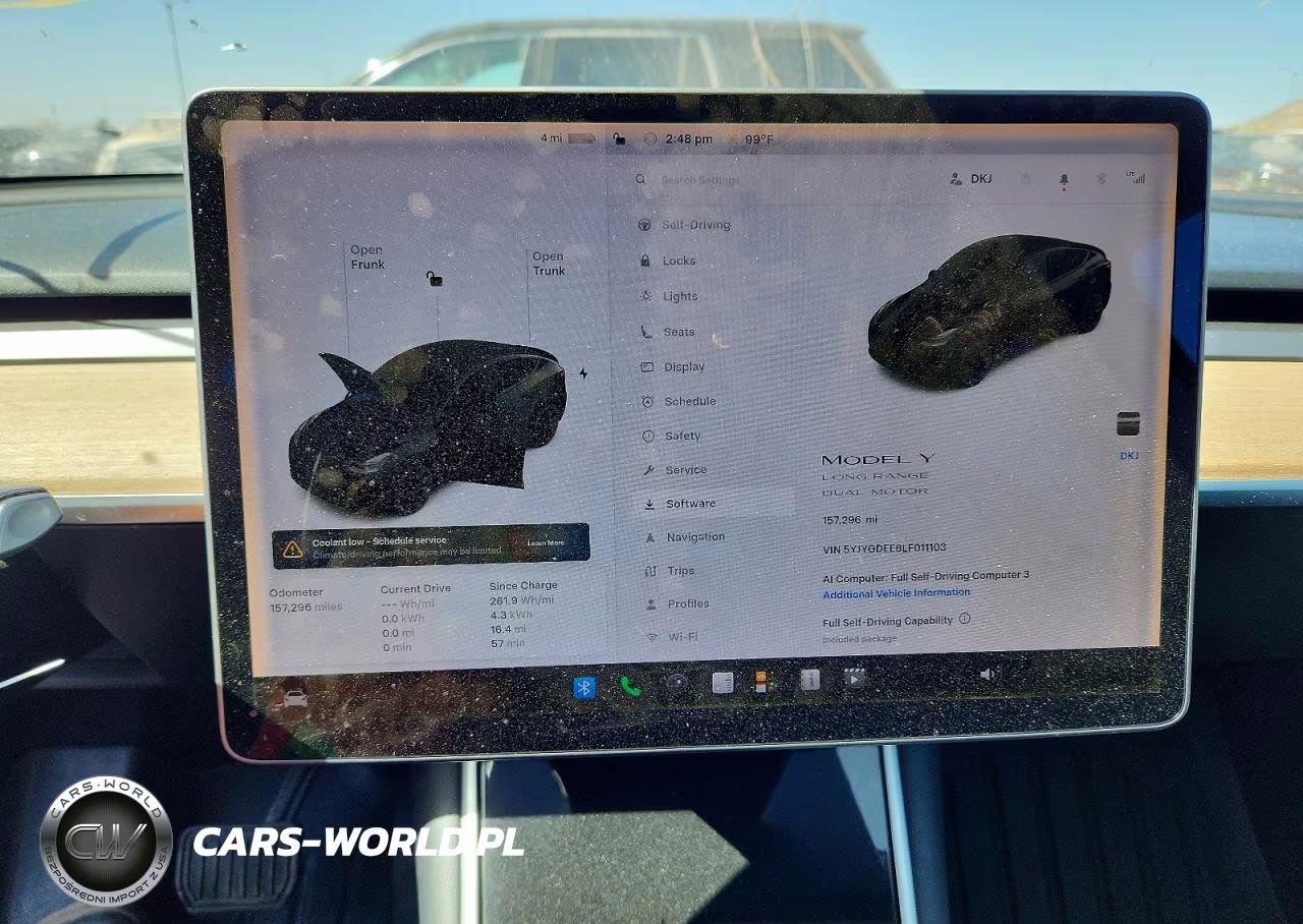 2020 Tesla Model Y VIN:5YJYGDEE8LF011103 - 9