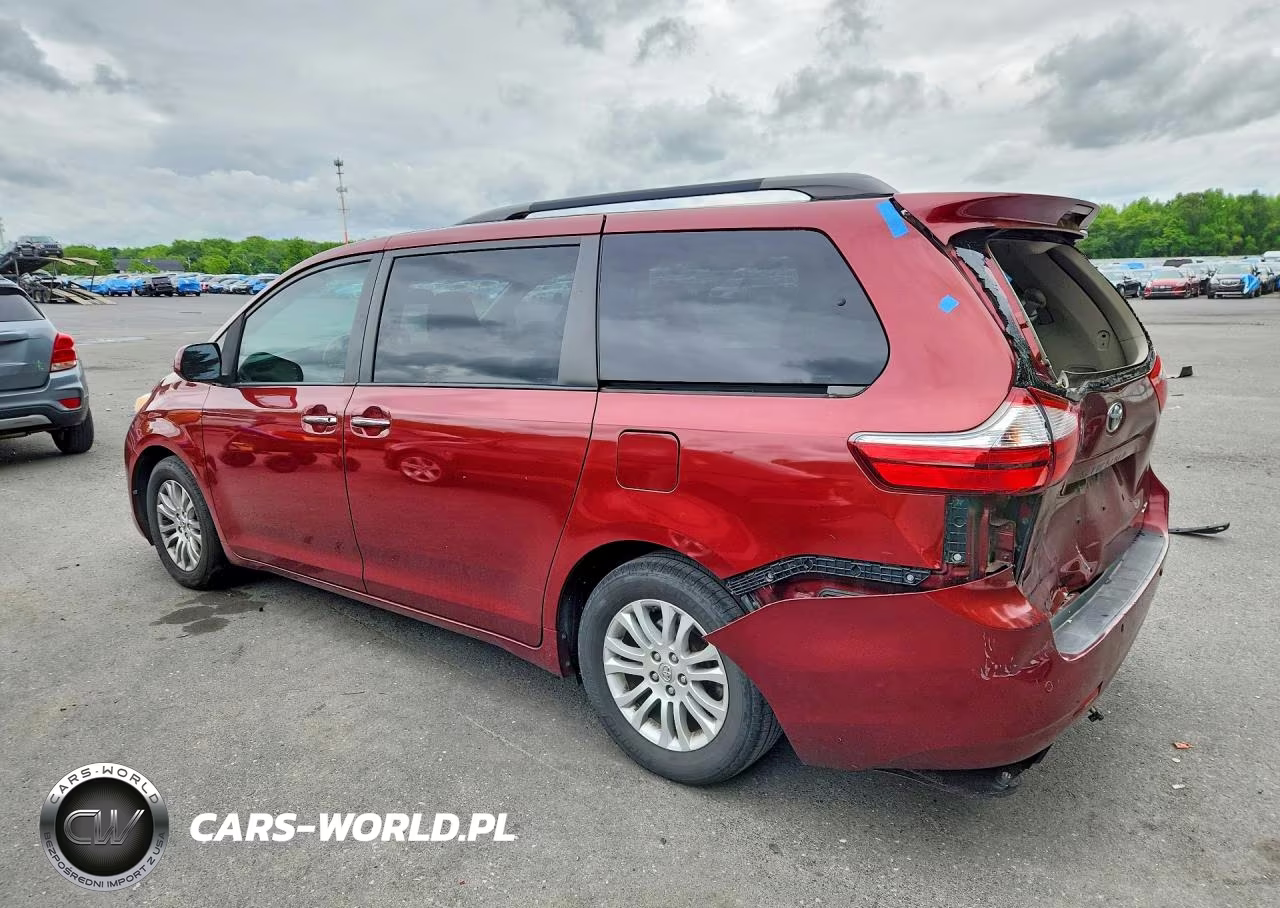 2016 Toyota Sienna Xle 8-Passenger VIN:5TDYK3DC4GS717530 - 2
