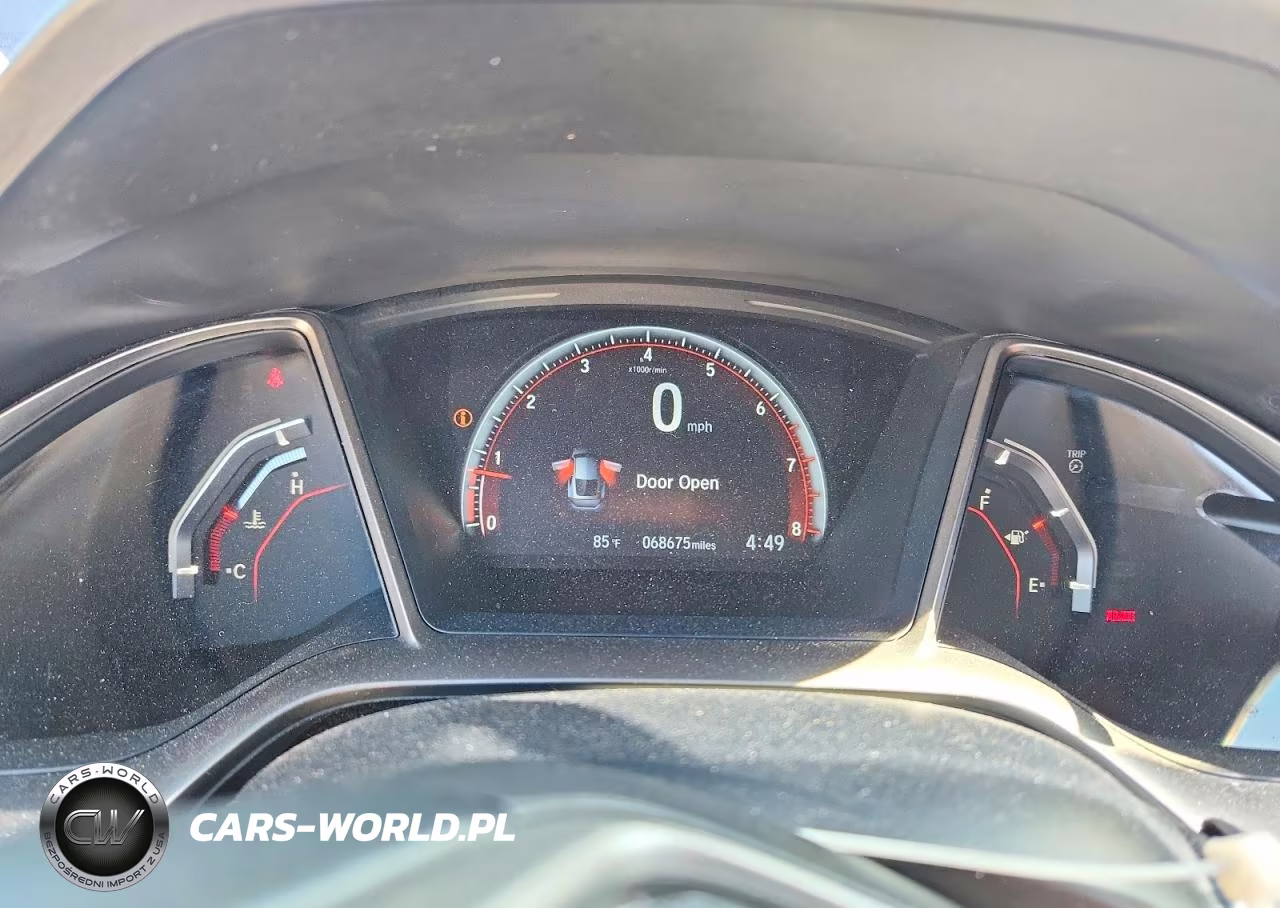 2019 Honda Civic Si VIN:2HGFC3A59KH753197 - 9