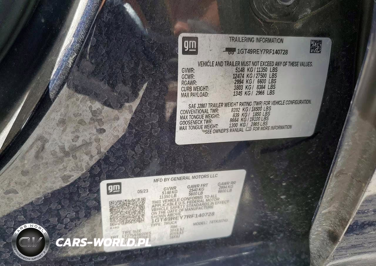 2024 GMC Sierra K2500 Denali VIN:1GT49REY7RF140728 - 13