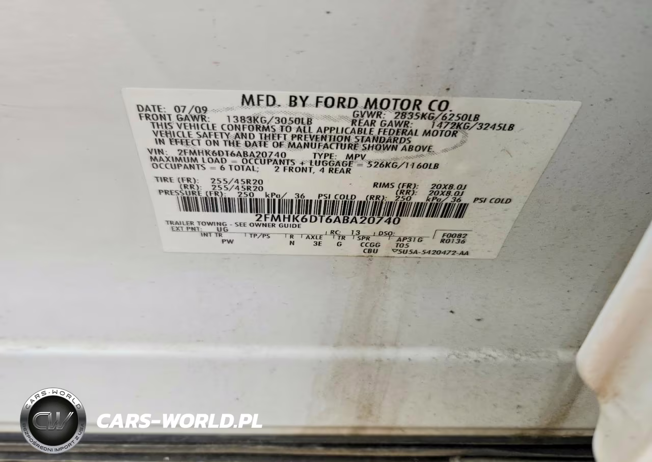 2010 Ford Flex Limited VIN:2FMHK6DT6ABA20740 - 13
