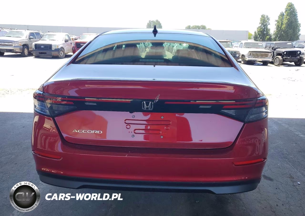 2026 Honda Accord Se VIN:1HGCY1F4XTA016812 - 6