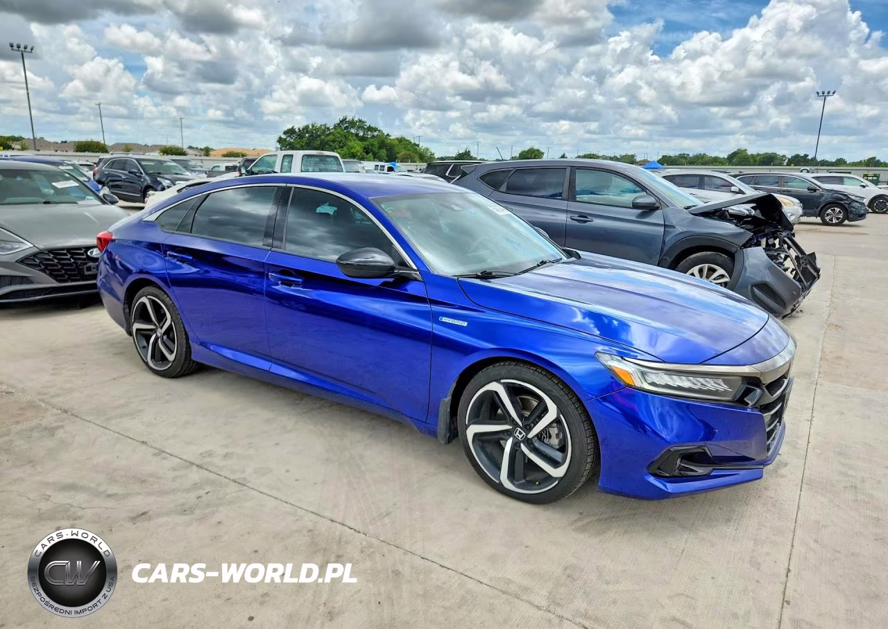 2022 Honda Accord Hybrid Sport VIN:1HGCV3F21NA028272 - 4