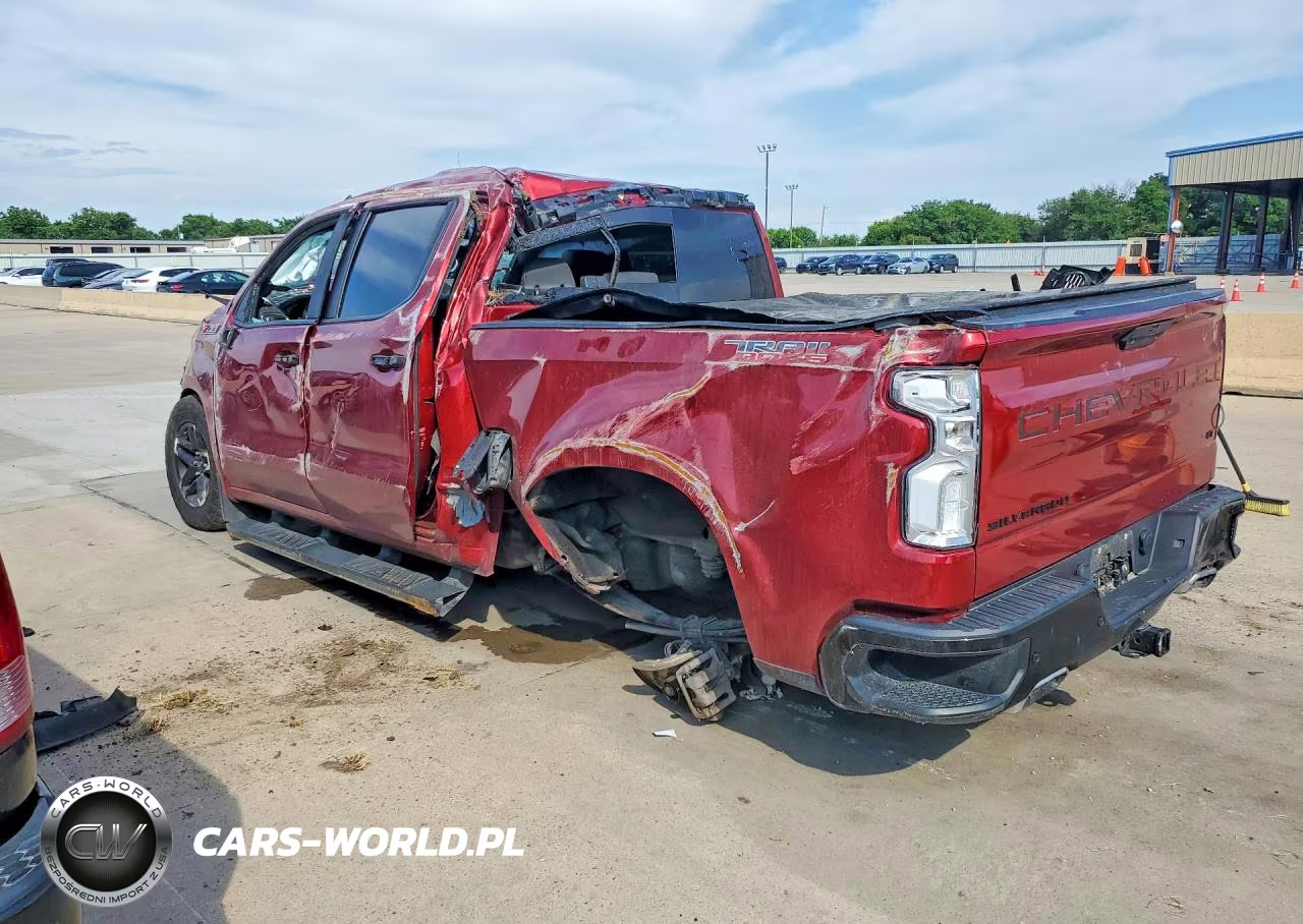 2021 Chevrolet Silverado K1500 Lt Trail Boss VIN:1GCPYFEDXMZ274202 - 2