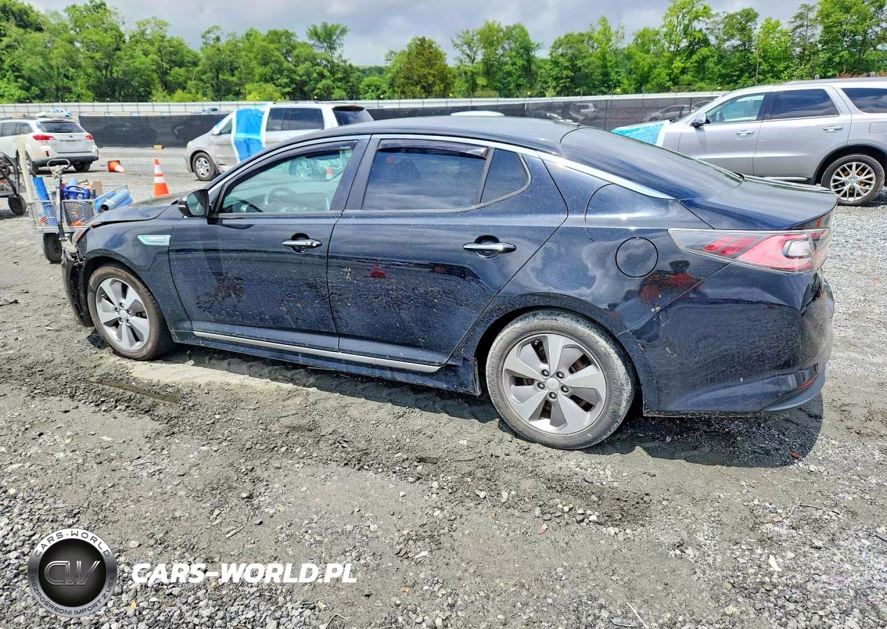 2016 Kia Optima Hybrid VIN:KNAGN4AD2G5091906 - 2