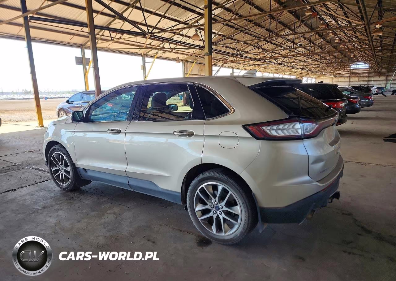 2017 Ford Edge Titanium VIN:2FMPK4K96HBC55334 - 2