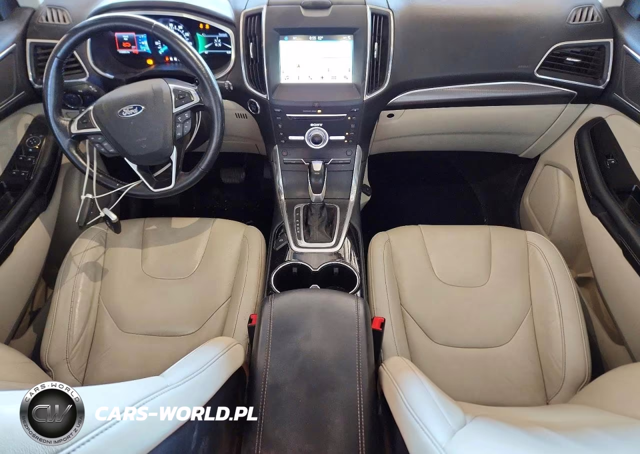 2017 Ford Edge Titanium VIN:2FMPK4K96HBC55334 - 8