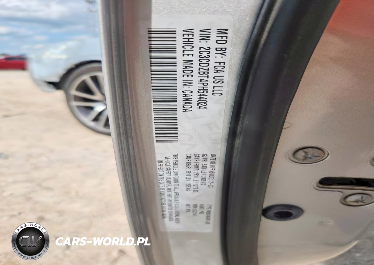 2023 Dodge Challenger R VIN:2C3CDZBT4PH544024 - 12