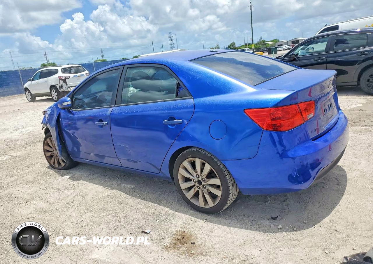 2010 Kia Forte Sx VIN:KNAFW4A3XA5287874 - 2