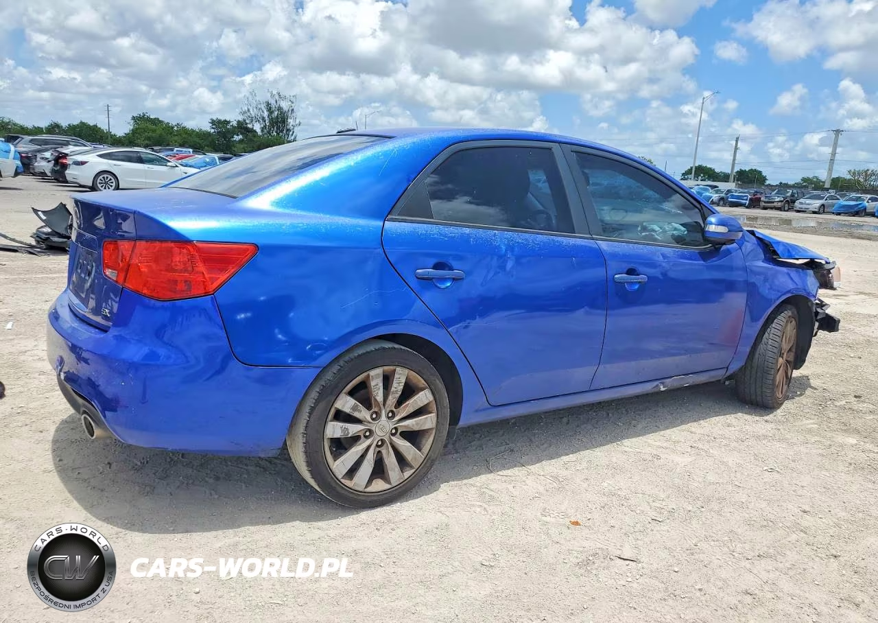 2010 Kia Forte Sx VIN:KNAFW4A3XA5287874 - 3
