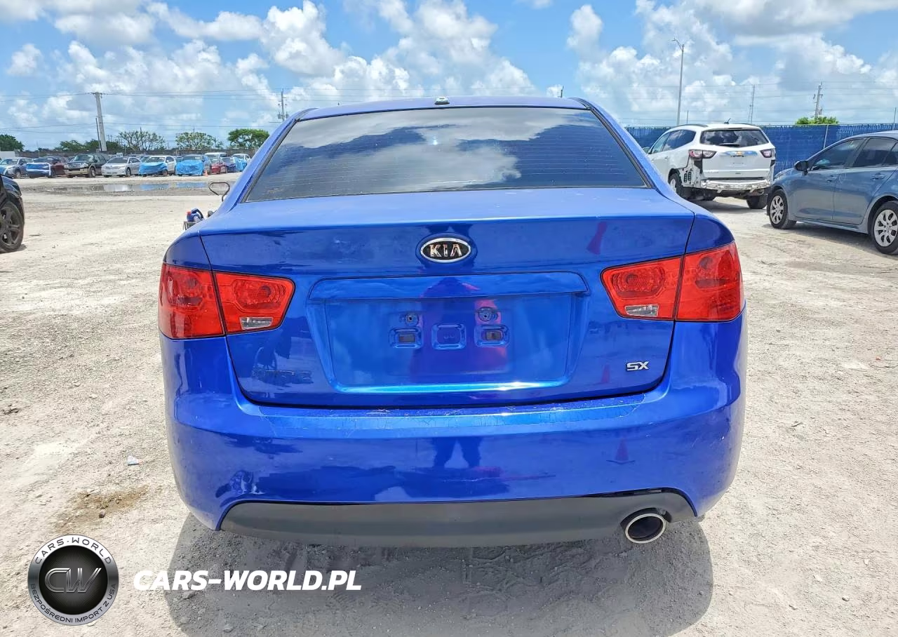 2010 Kia Forte Sx VIN:KNAFW4A3XA5287874 - 6