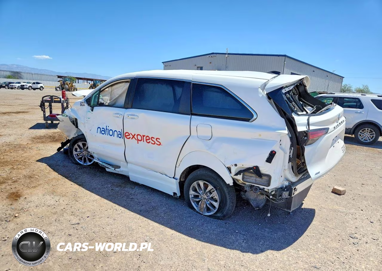 2022 Toyota Sienna Le VIN:5TDKSKFC6NS061311 - 2