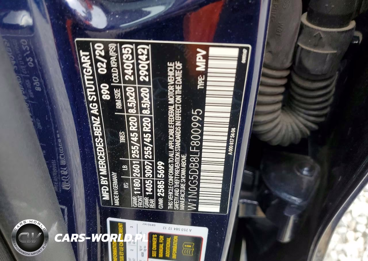 2020 Mercedes-Benz Glc 350E VIN:W1N0G5DB8LF800995 - 14