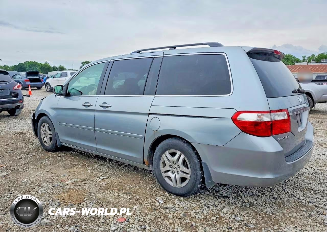 2007 Honda Odyssey Exl VIN:5FNRL38747B119490 - 2
