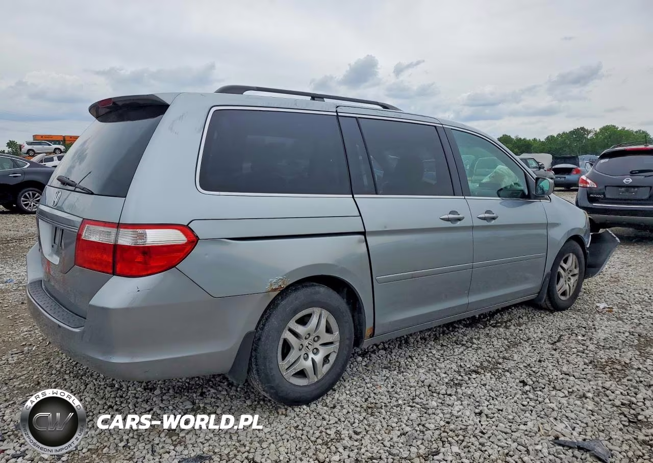 2007 Honda Odyssey Exl VIN:5FNRL38747B119490 - 3