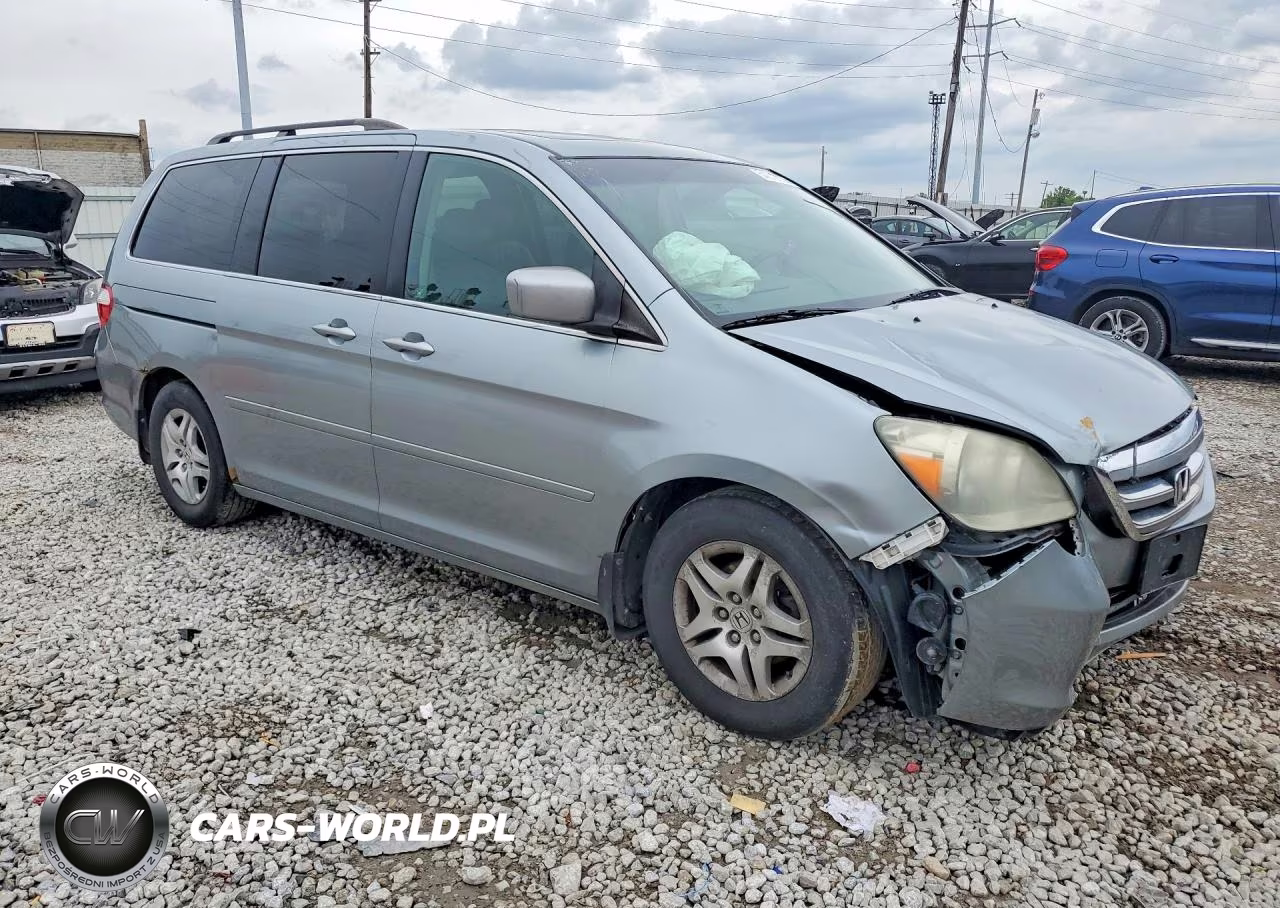 2007 Honda Odyssey Exl VIN:5FNRL38747B119490 - 4