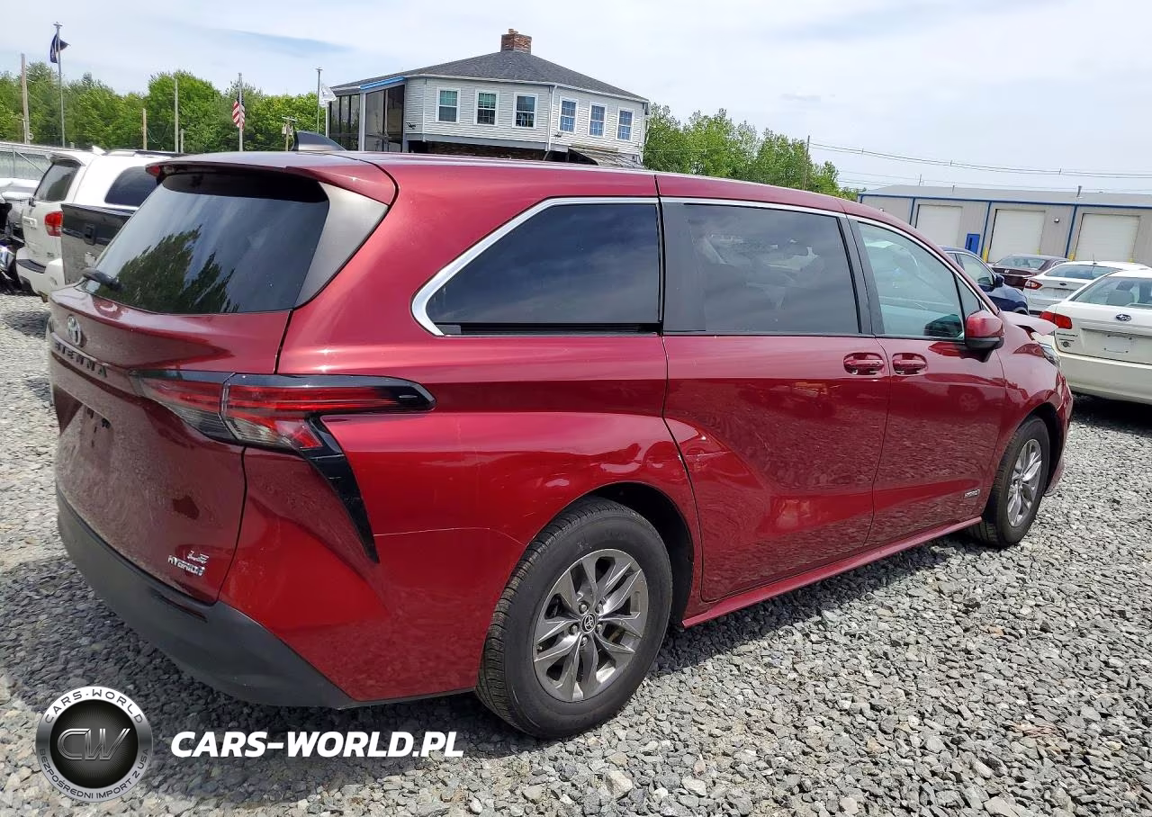 2021 Toyota Sienna Le VIN:5TDKSKFC2MS009138 - 3