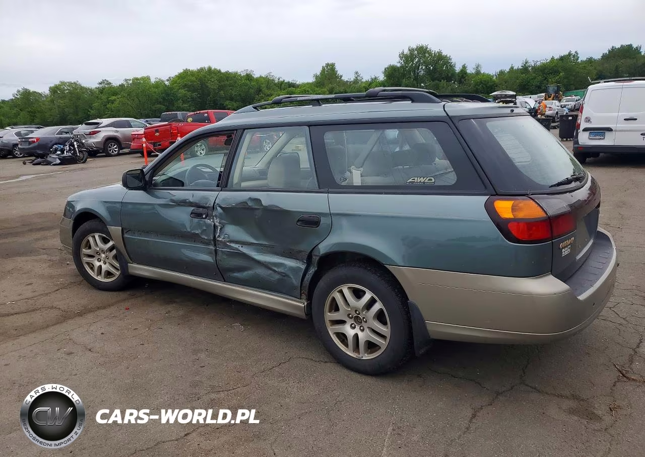 2002 Subaru Legacy Outback VIN:4S3BH665827660594 - 2