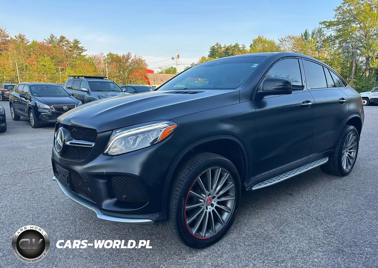 2016 Mercedes-Benz Gle Coupe 450 4Matic VIN:4JGED6EB6GA025301 - 2