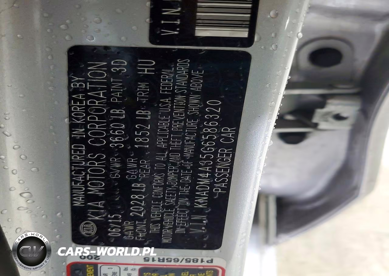 2016 Kia Rio Lx VIN:KNADM4A35G6586320 - 12