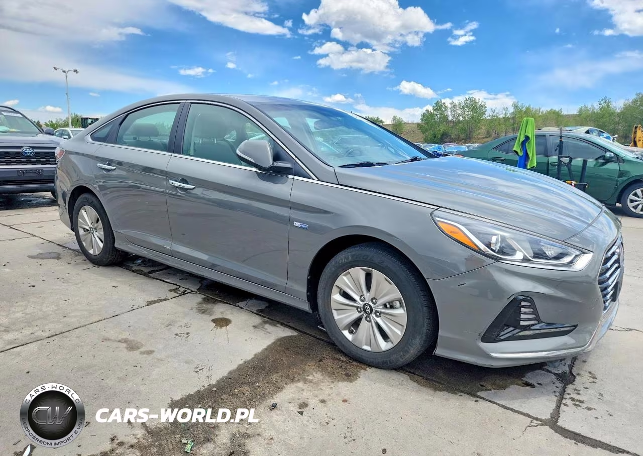 2019 Hyundai Sonata Hybrid Se VIN:KMHE24L39KA093509 - 4