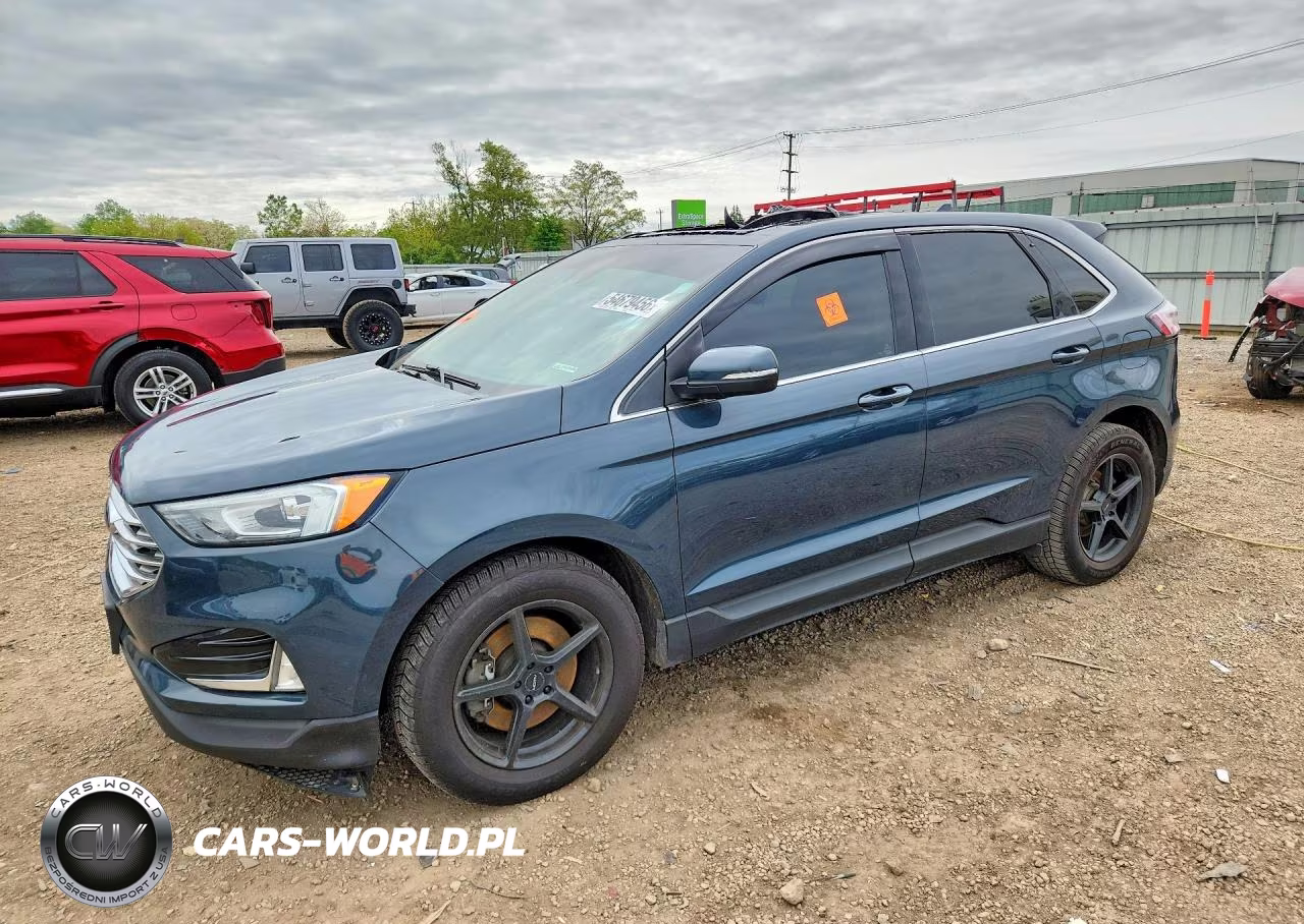 2019 Ford Edge Sel VIN:2FMPK4J96KBB18970 - 1