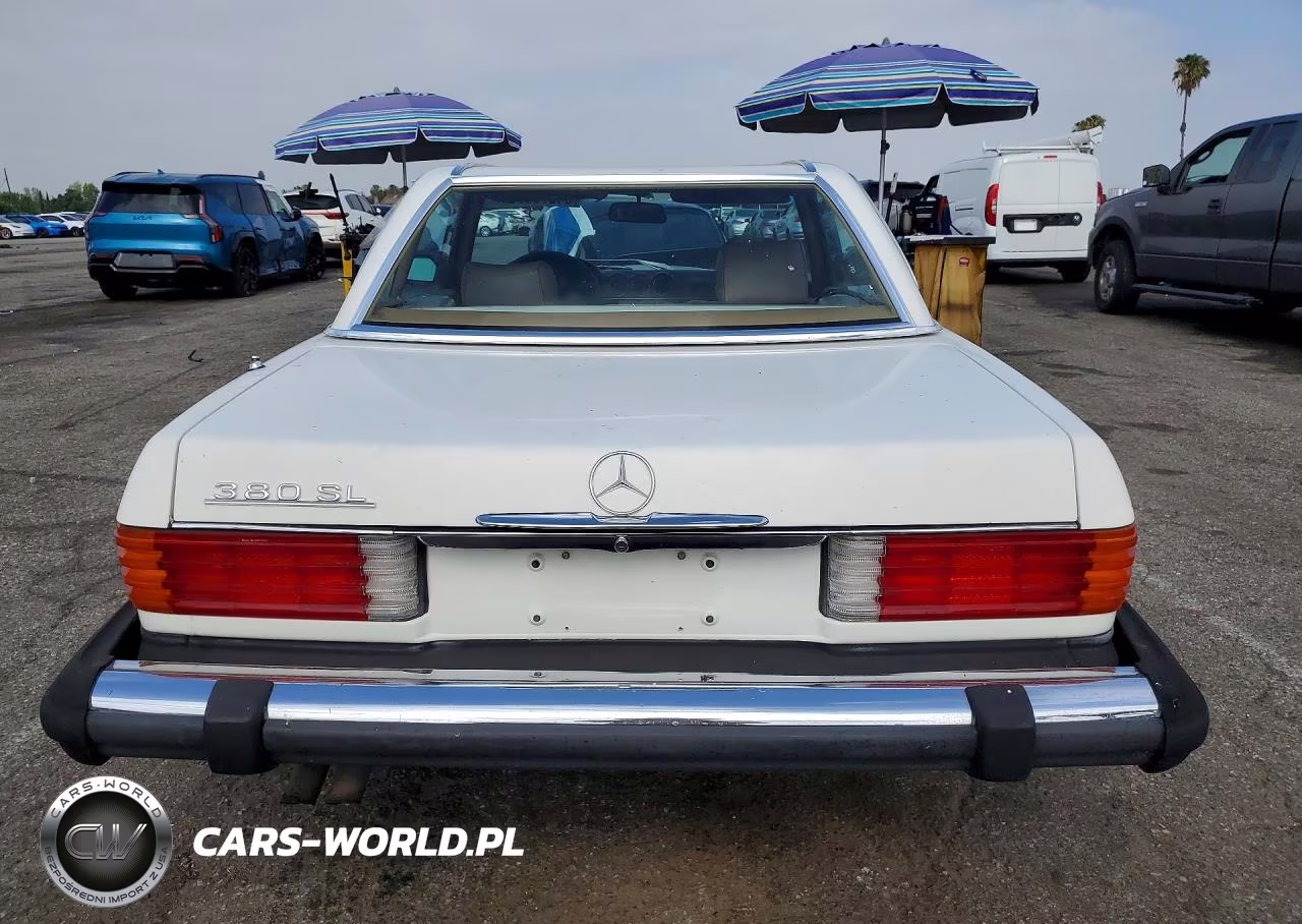1982 Mercedes-Benz 380 Sl VIN:WDBBA45A7CB018341 - 6