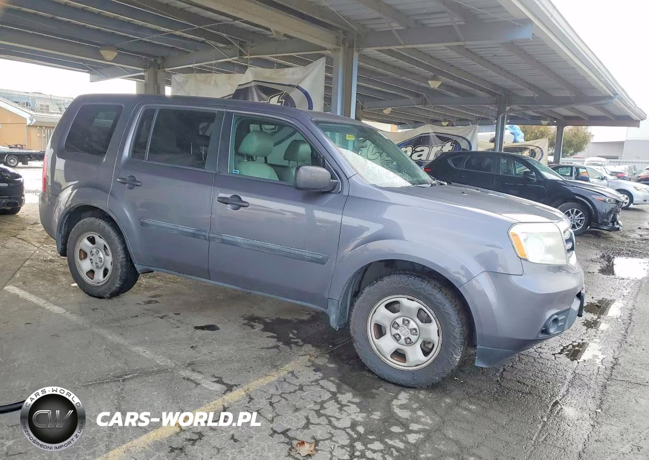 2015 Honda Pilot Lx VIN:5FNYF4H29FB075983 - 4