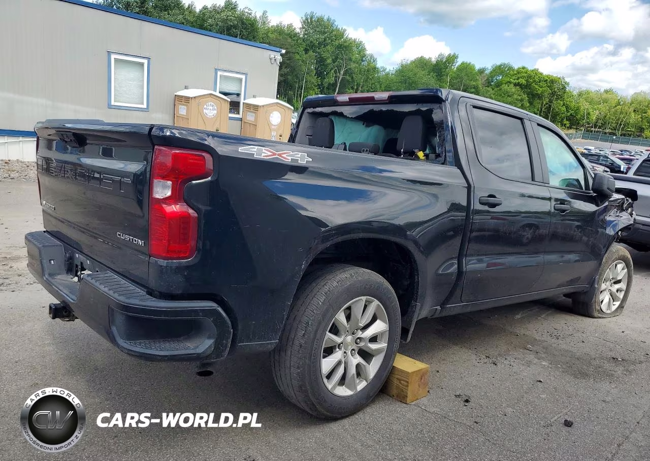 2023 Chevrolet Silverado K1500 Custom VIN:1GCPDBEK9PZ218484 - 3