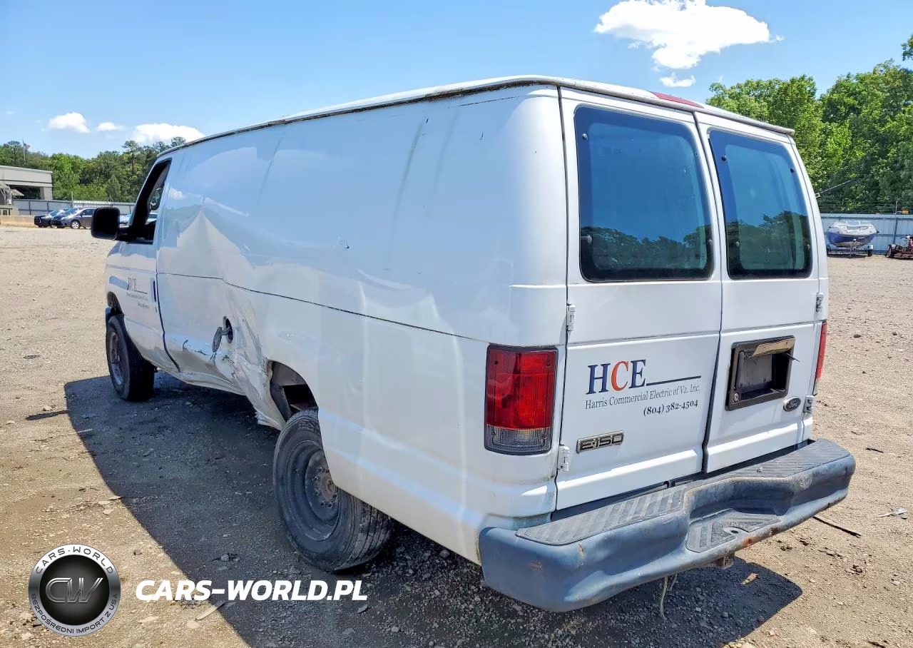 2008 Ford E 150 Delivery Van VIN:1FTNS14W68DB32866 - 2