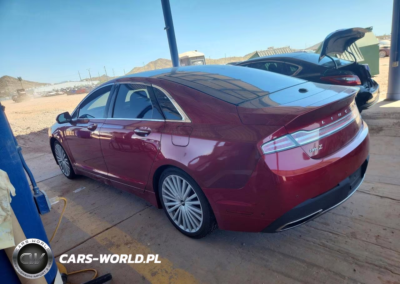 2017 Lincoln Mkz Hybrid Reserve VIN:3LN6L5MU9HR607937 - 2