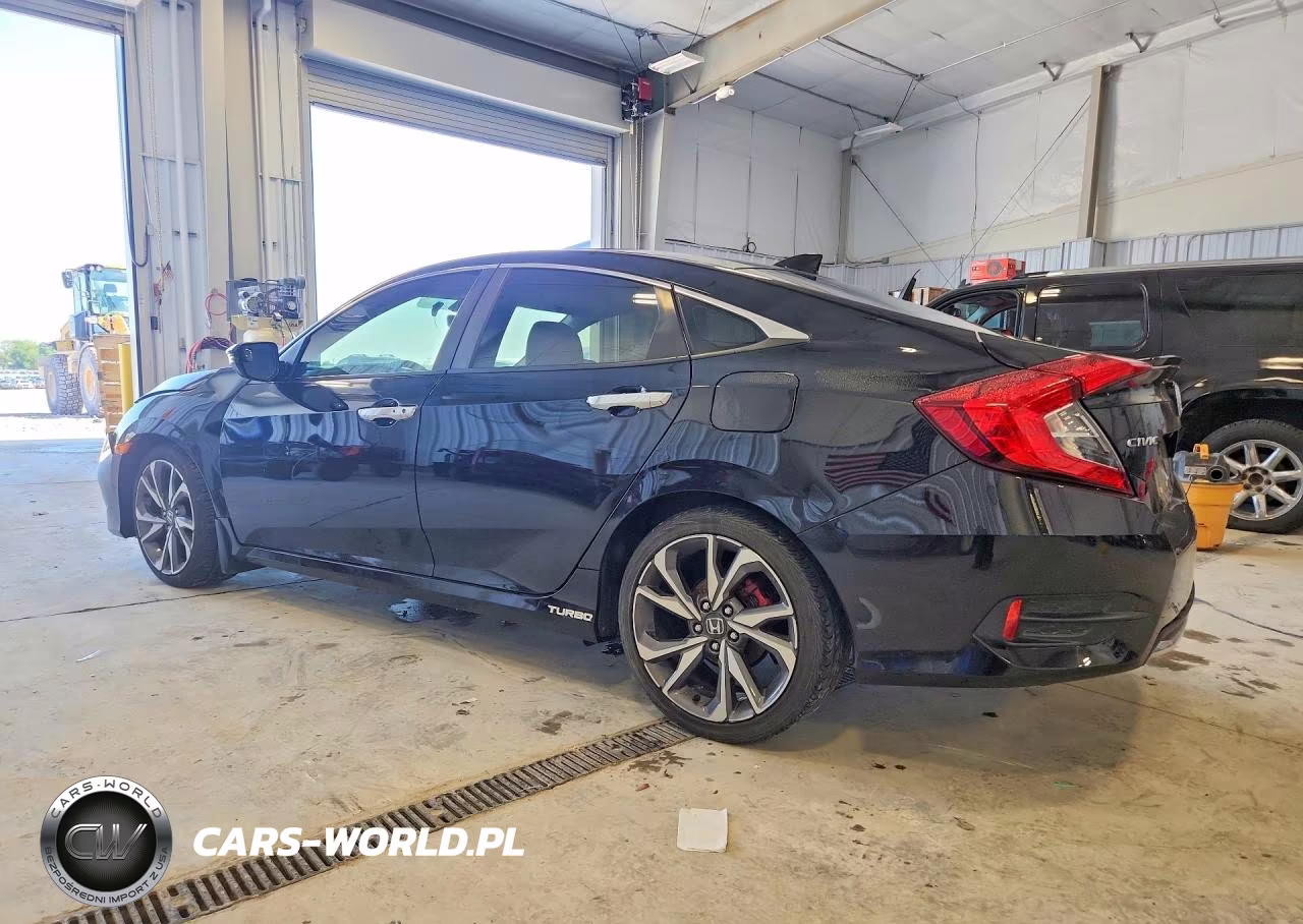 2019 Honda Civic Touring VIN:2HGFC1F9XKH106095 - 2